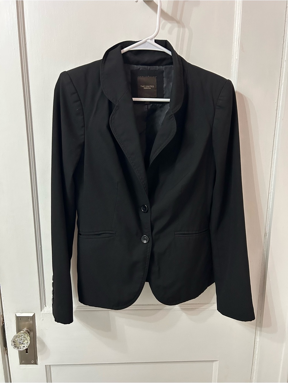 The Limited Black Women's Notch Lapel Blazer